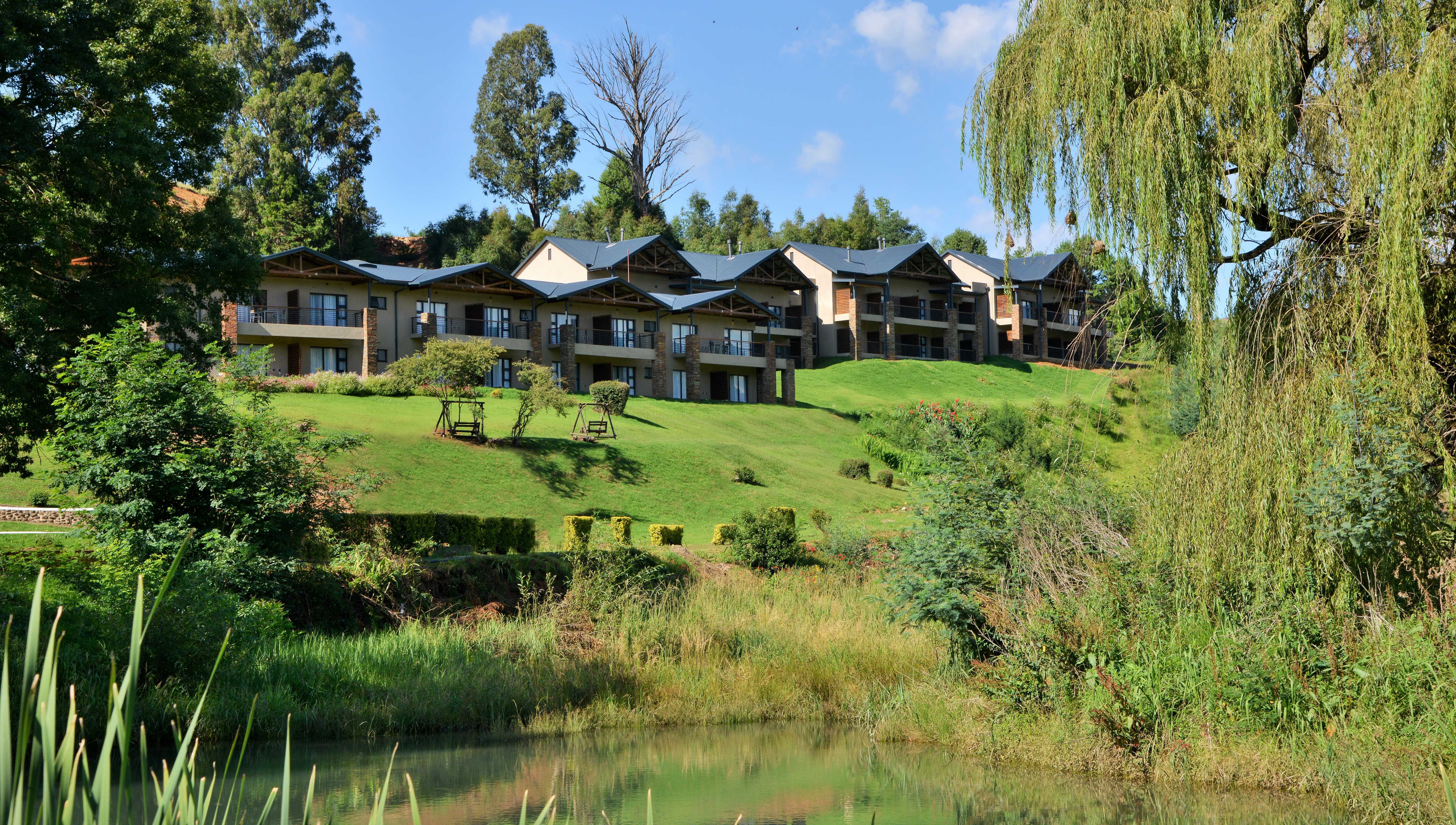Sani Pass Hotel Surrounded by mountains, the resort is the base for 4X4 excursions up the Sani Pass,